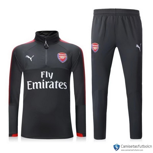 Chandal Arsenal 2017-18 Gris Rojo